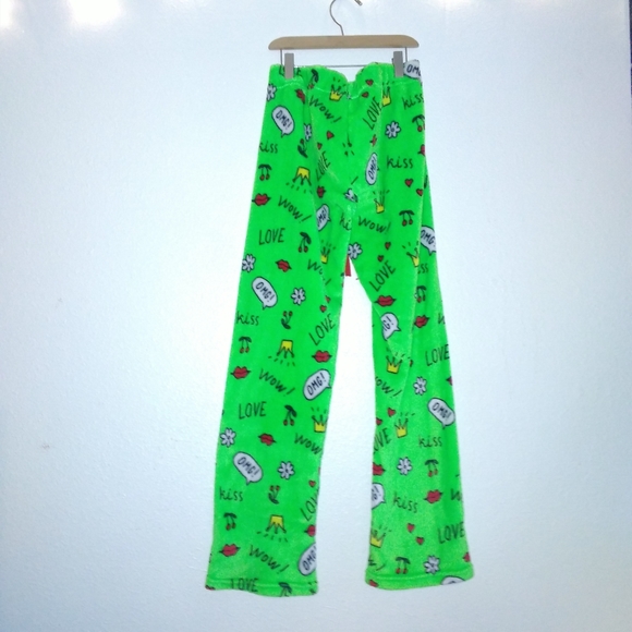 Gaz Concepts Emoji Plush Pajama Pants - Picture 5 of 7